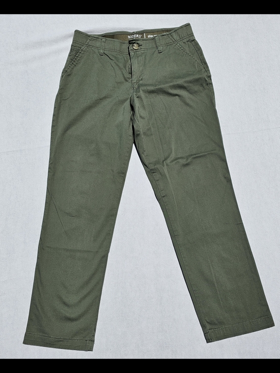 Lee Pants - Lee Women's Size 10 Pants in Olive Green.